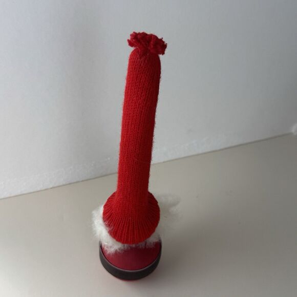 Ljungstroms Vintage Sweden  9” Christmas Figurine Tomte Wood Felt Tall Hat Beard - Picture 4 of 7